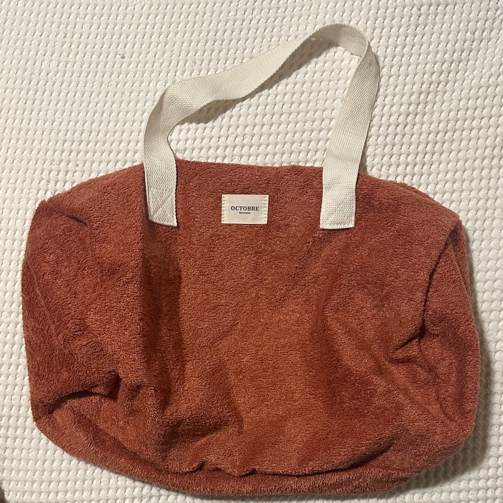 Octobre Terracotta Tote Bag